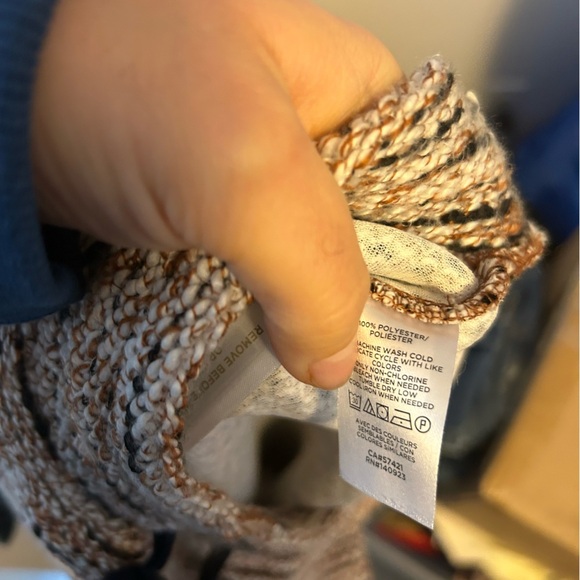 Loft Elastic Waist Boucle Jogger Skirt - Picture 5 of 8